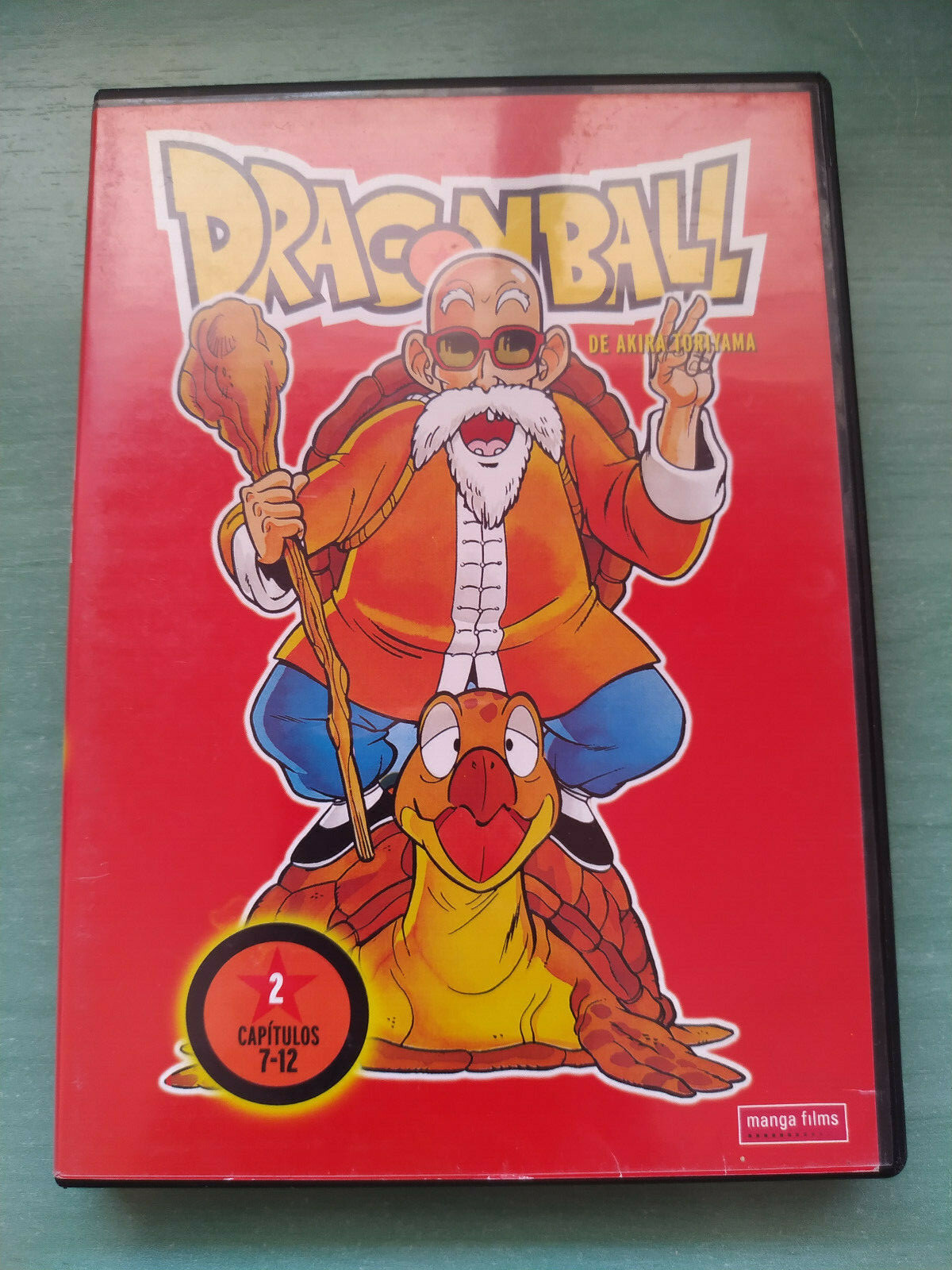 DRAGON BALL Akira Toriyama Vol 2 Chapters 7-12 - DVD Spanish Portuguese - 3T