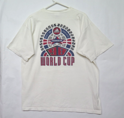 新品タグ☆フランスワールドカップ98　Tシャツ　FIFA WORLD CUP 新品タグ☆フランスワールドカップ98 Tシャツ FIFA WORLD CUP