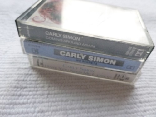 CARLY SIMON ~ 3x MUSIC CASSETTE TAPES ~ NO SECRETS, COMING AROUND AGAIN ETC - Picture 2 of 5