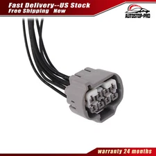 8-way Connector Headlamp Assembly With Wires 90980-10897 for Toyota 2007-2021 US