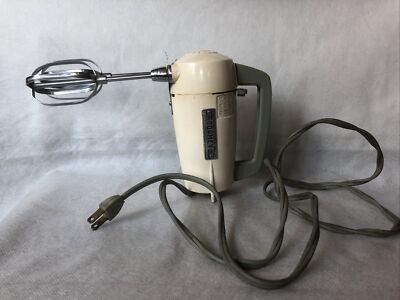 Dormeyer Dormey hand mixer model 7500 with beaters MCM Mid Century