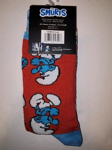 New Smurfs Socks Brand New - Picture 2 of 2