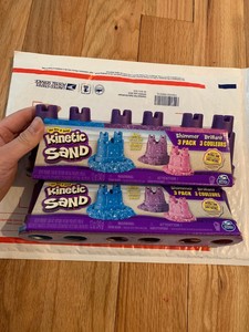 shimmering kinetic sand