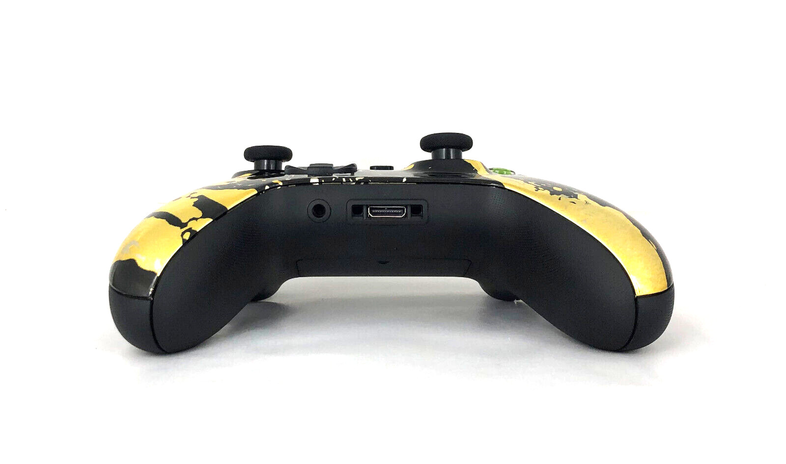 Microsoft Xbox Series X/Controller Personalizzato - Cromo Lucido Oro Nero Splatter foto 4