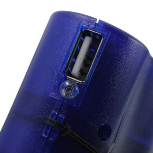 USB Hand Crank Emergency Power Phone Charger Manual Charging Dynamo Generat - Picture 3 of 13