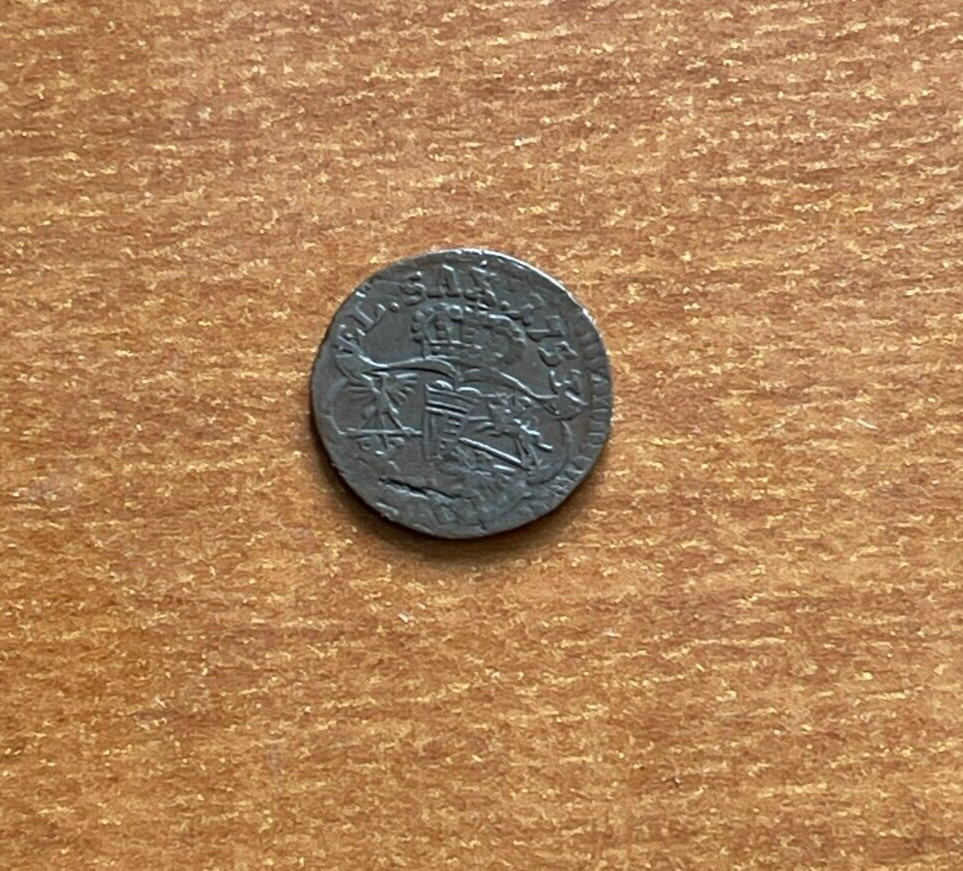 1753 Poland Polish-Lithuanian Commonwealth 1 One Szelag  bg