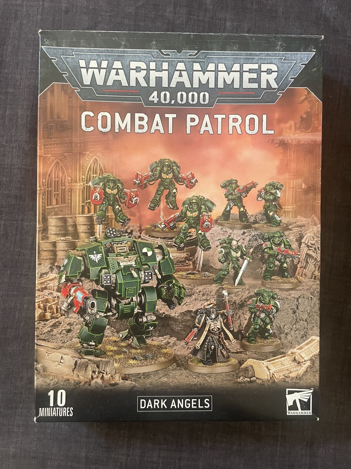 Games Warhammer 40k Dark Angels Combat Patrol (MISSING INTERCEPTORS) 5011921138562 eBay