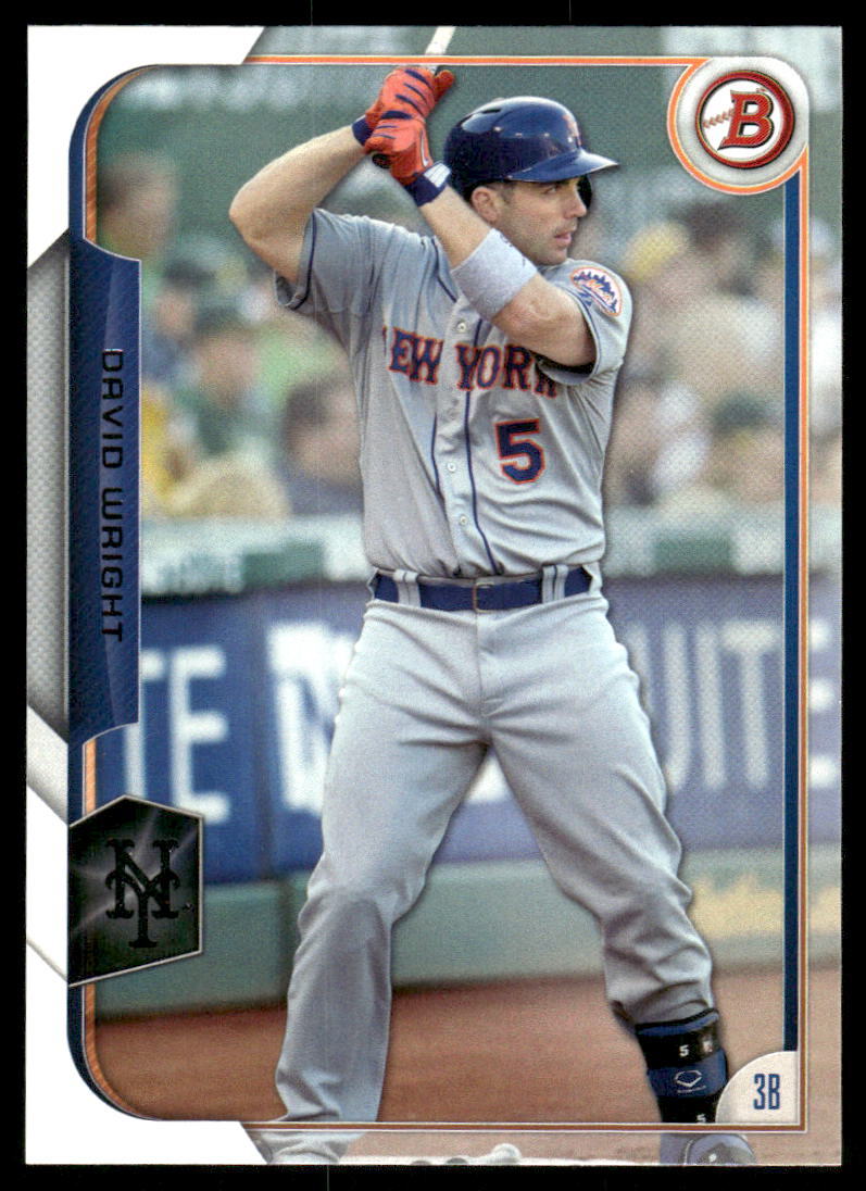David Wright 2015 Bowman #52 New York Mets