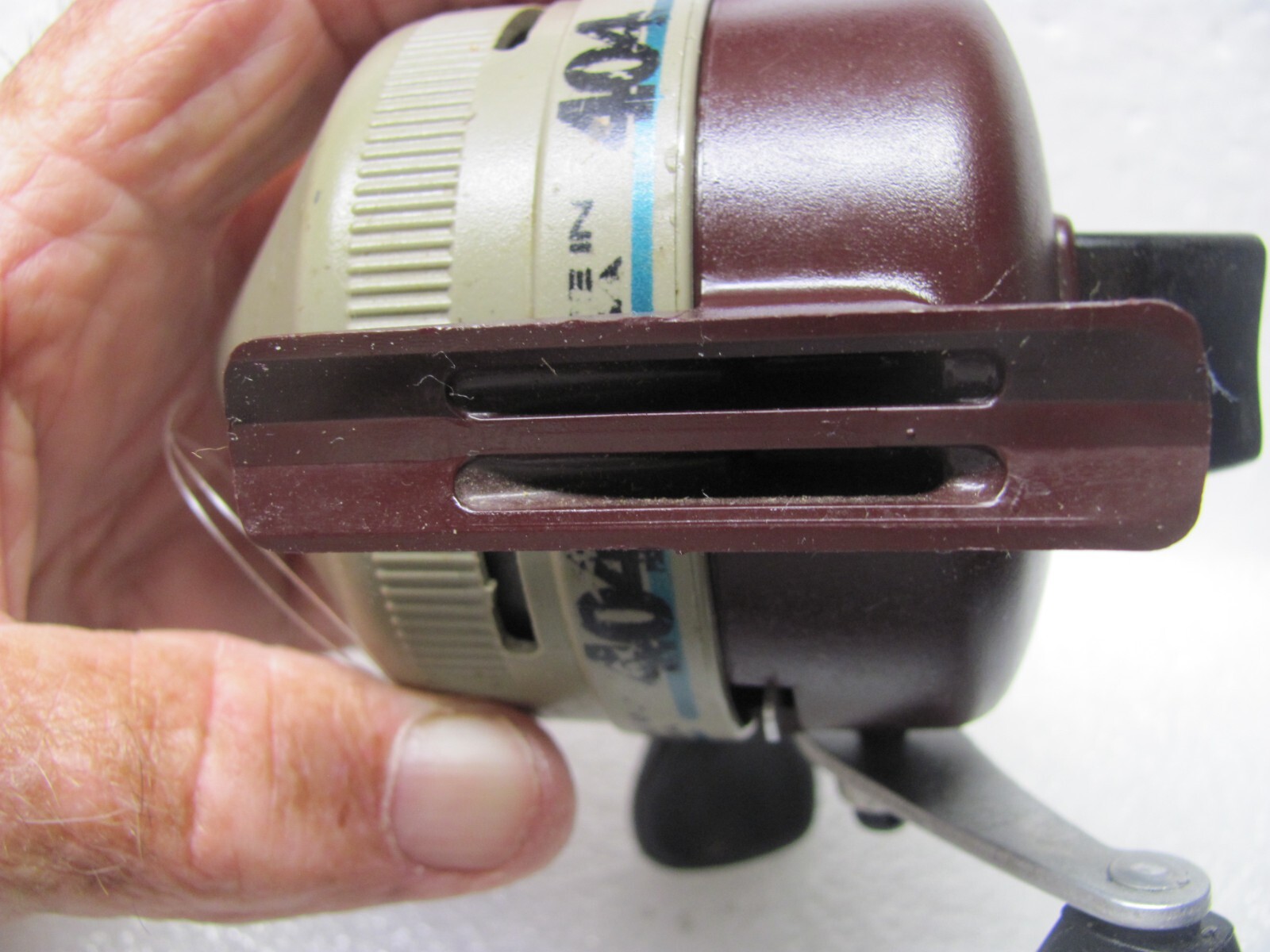 Nice PreOwned Zebco 404 Closed Face Spinning Reel; Fully Functional