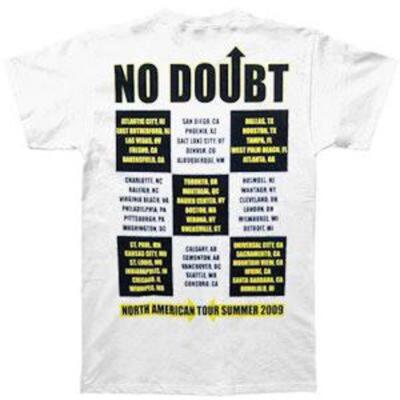 古着 NO DOUBT ノーダウトSUMMERTOUR 2009 レアTシャツ DEADSTOCK No Doubt 2009 Tour T-shirt – RetroStar Vintage