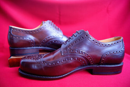 Ludwig Reiter Pferdeleder Shell Cordovan UK 9 (EU 43) BUDAPESTER Braun 1.198 NEU - Bild 11 von 12