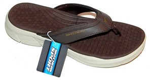 sketchers men flip flops