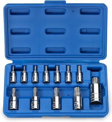 10086A Standard Torx Plus Bit Steckschlüsselsatz | 12-teilig | TP8 - TP60 | 6...