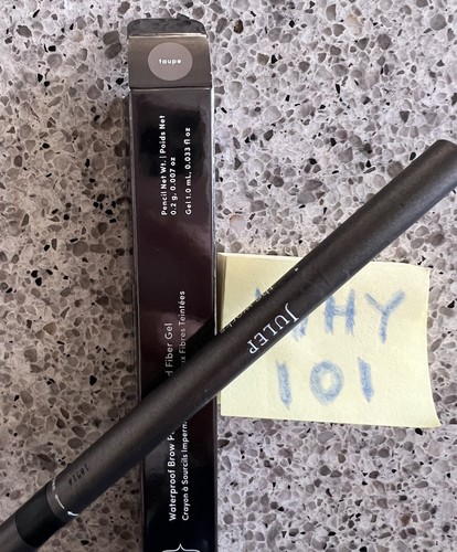 JULEP The Works Brow Pencil & Tinted Fiber Gel TAUPE Full SZ NEW BOX SEALED BNB - Picture 10 of 12
