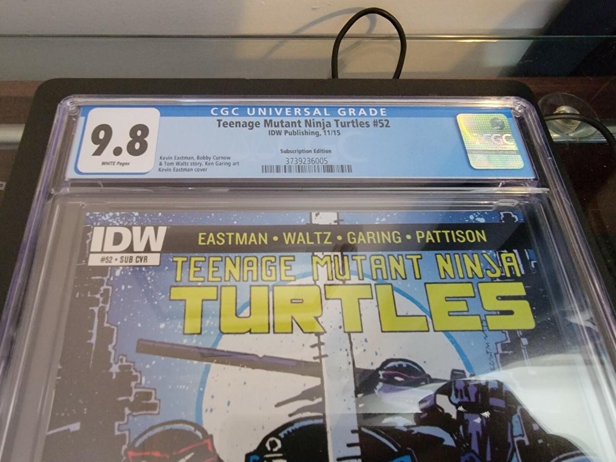 teenage Mutant Ninja Turtles 52 RI retailer incentive Jennika cgc