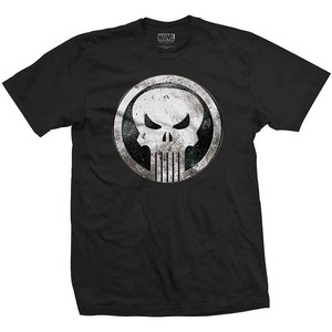 METAL BADGE T SHIRT MARVEL 