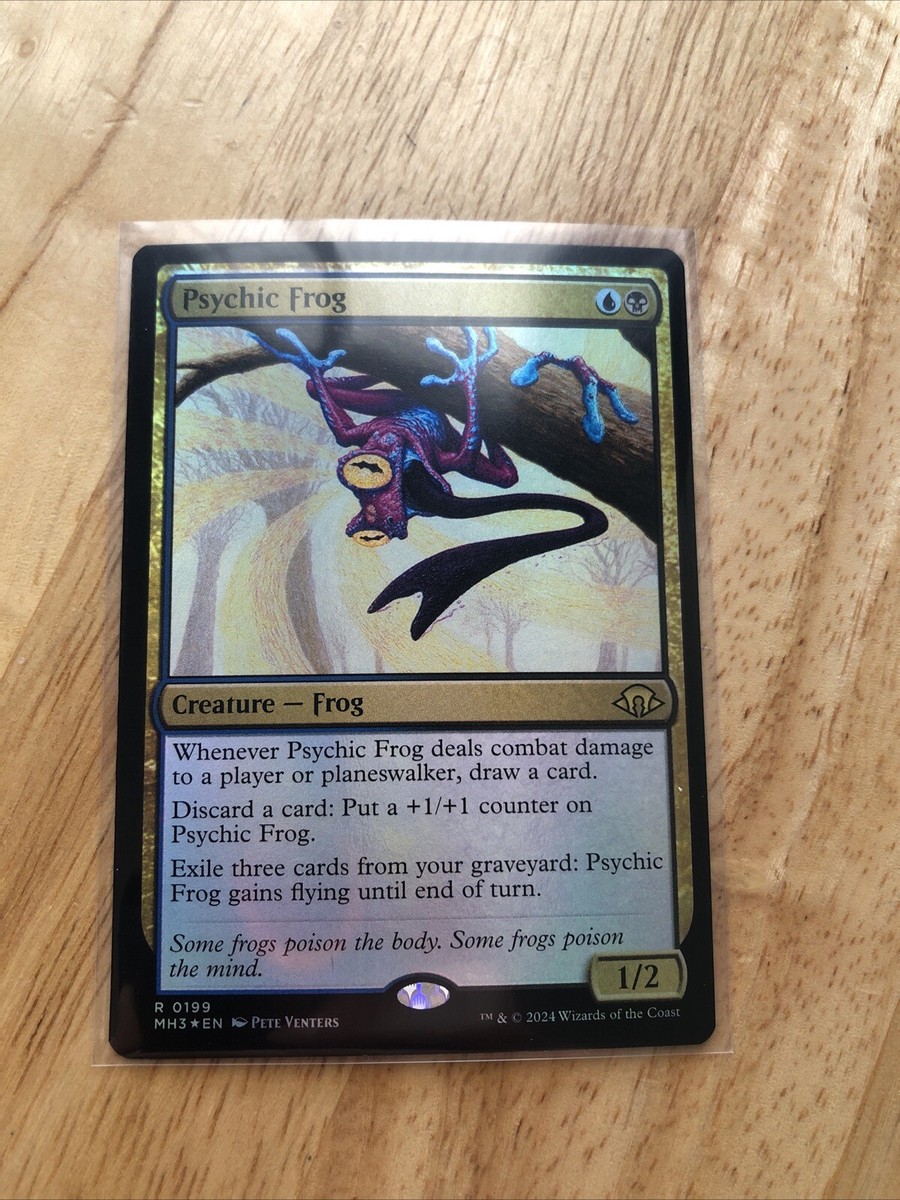 MTG Psychic Frog Modern Horizons 3 #199 (Foil) Rare | eBay