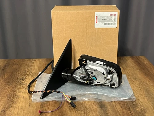 BMW 6 E63 E64 OEM Left Mirror Base w Fold Dim Heat Mem Light for LHD Cars