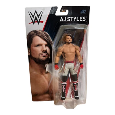 Actionfigur AJ Styles WWE Wrestler SmackDown 18cm Figur Mattel FMD68 NEU OVP