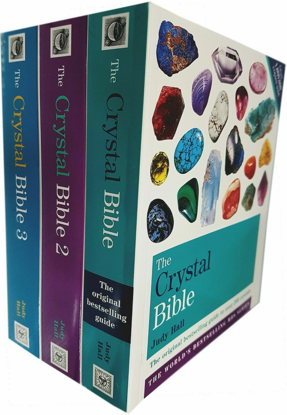 Judy Hall The Crystal Bible Volume 1-3 Books Set Collection Godsfield Bibles