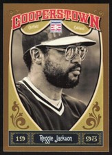 2013 Panini Cooperstown Reggie Jackson #92 Oakland Athletics
