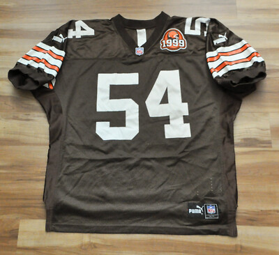 Chris Spielman Cleveland Browns PUMA Jersey Authentic NFL 1999