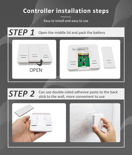 LED Pixel Strip Controller DC 12V 24V RF Wireless Touch Panel For WS2811 WS2812 - Picture 21 of 32