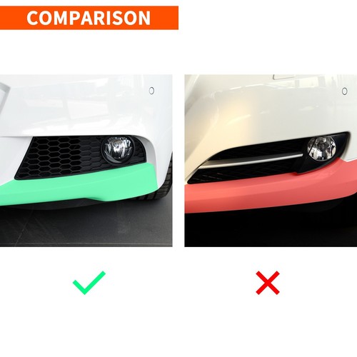 1 Pair Real Carbon Fiber Front Bumper Splitter For BMW E90 E91 335i 328i M-Tech - Bild 6 von 11
