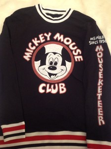 mouseketeer sweatshirt