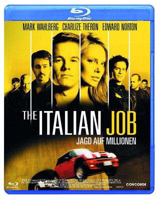 The Italian Job - Jagd auf Millionen (2003)[Blu-ray/Neu/OVP] Mark Wahlberg, Jaso