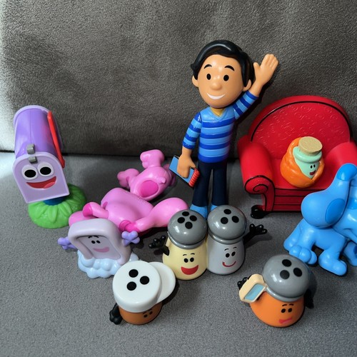 Blue's Clues Lot of 14 Plastic/PVC Figures Toys 2019 Viacom - Picture 5 of 5