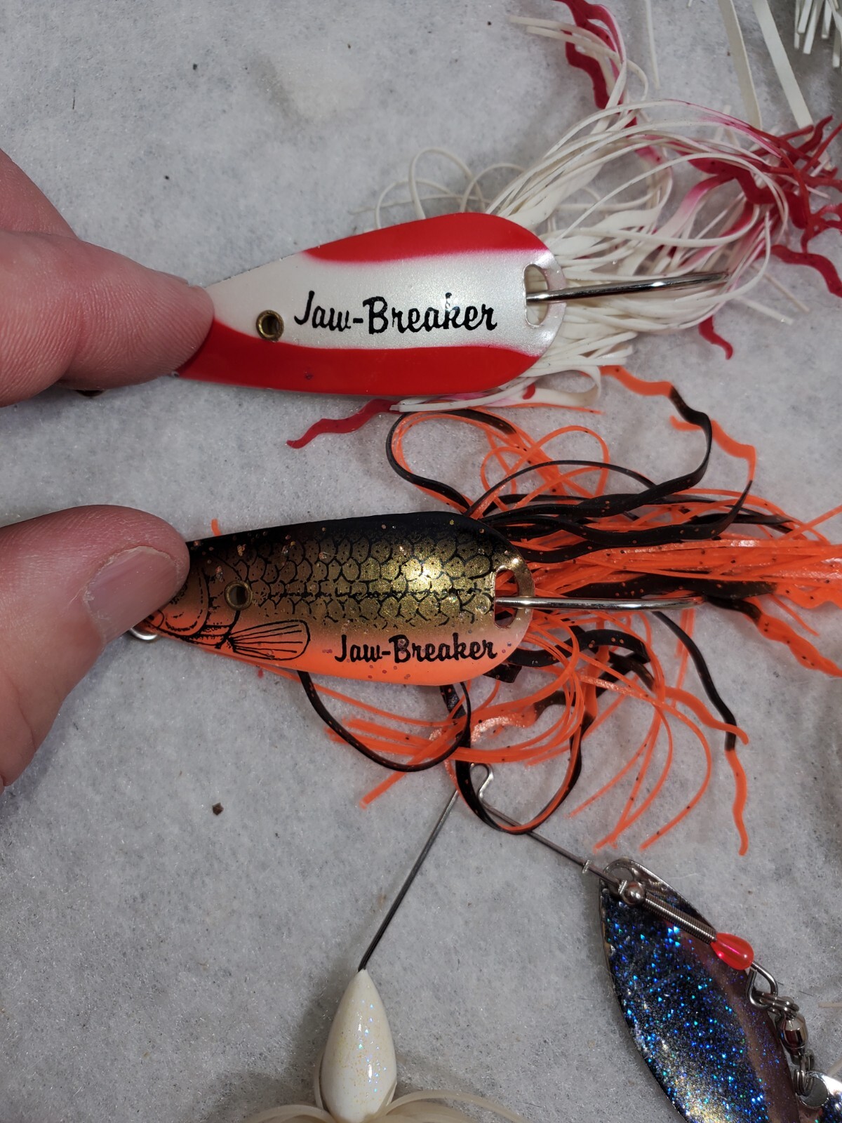 Fishing Lures Lot New/old, Spinnerbait Box, And Other Misc - See Photos - Image 7