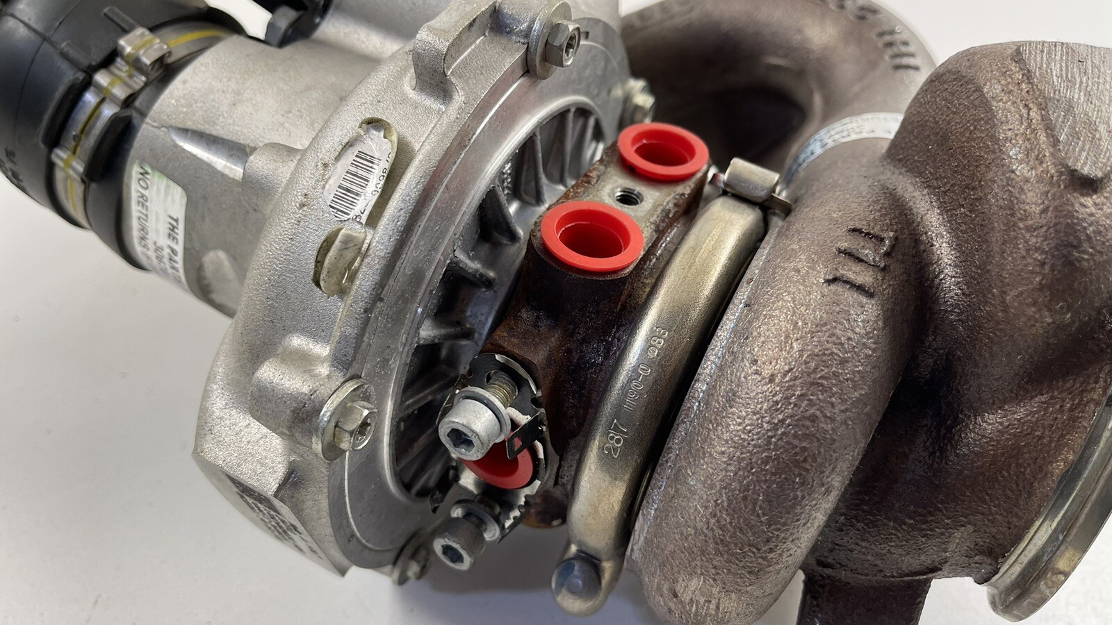 18-23 MASERATI GHIBLI S Q4 DRIVER LEFT FRONT TURBOCHARGER TURBO ASSEMBLY OEM