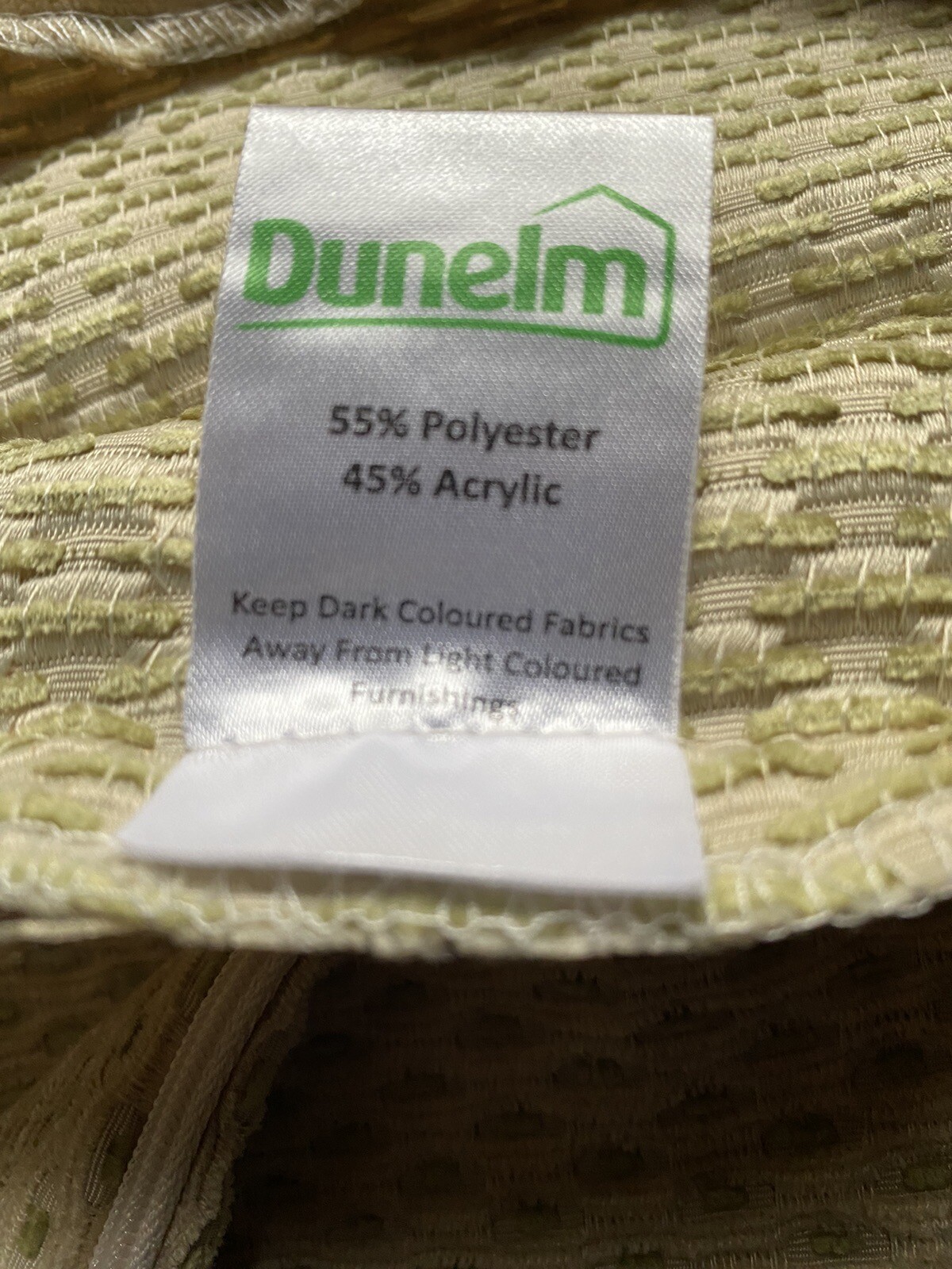 Dunelm Cushion Covers Gold Colour eBay
