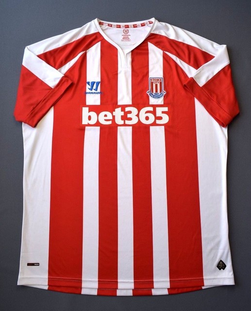 Stoke City England Jersey 2014 2015 Home XXL Shirt Mens Football
