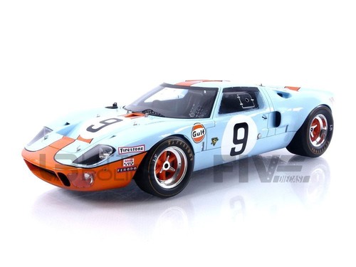 SPARK 1/18 - FORD GT 40 MK I - WINNER LE MANS 1968 18LM68BV - Picture 11 of 12