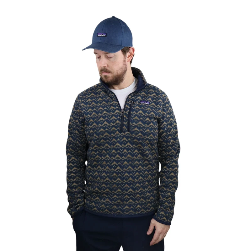 patagonia aztec mountain better sweater fleece pullover coat jacket