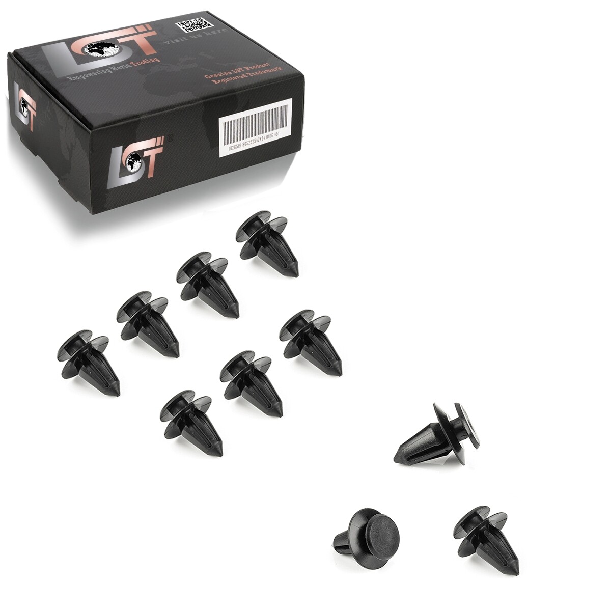 10X For Fiat Doblo 263 Fiorino Qubo Sliding Door Panel Clips