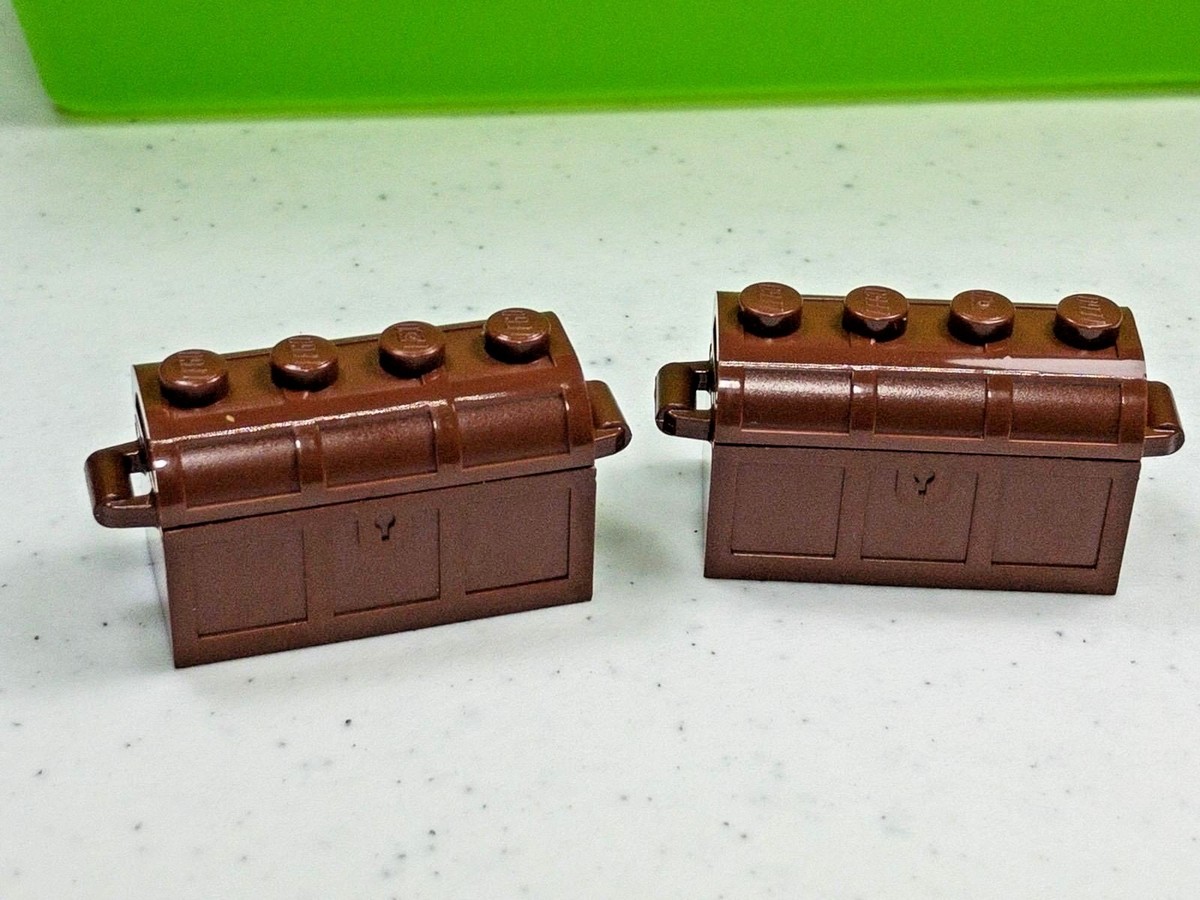 LEGO TREASURE CHEST CONTAINER NEW AUTHENTIC MINIFIGURE ACCESSORY