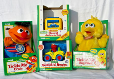 Tyco Sesame Street Toddler and Preschool Toys Lot of 4 Items