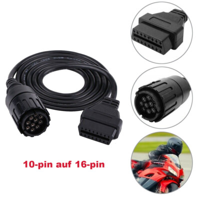 OBD2 Diagnose Adapterkabel 16pin auf 10pin für OBDLink LX, OBDLink MX, ELM327