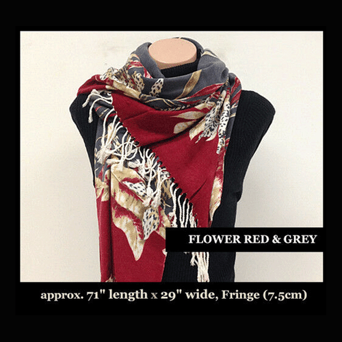 High Quality Soft Material Wide n Long Scarf - Shawl Size Made in Korea -Special - Picture 7 of 34