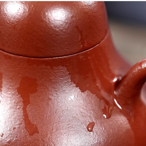 140ml Marked Tea Pot Real Yixing Zisha Dahongpao Clay Siting Handmade Pot Of Tea - Picture 7 of 12