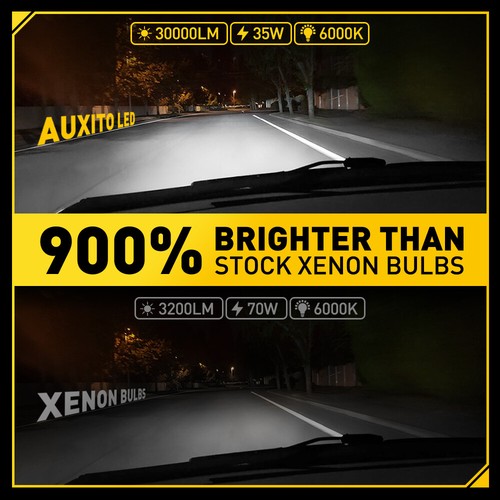 2PCS 200W D5R/D5S/D5C HID Xenon Headlight Bulb Low Beam Kit 6000K Super Bright - Picture 3 of 8