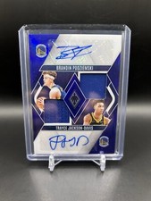 2023-24 Phoenix Brandin Podziemski Trayce Jackson-Davis Patch Auto RPA /25 A28