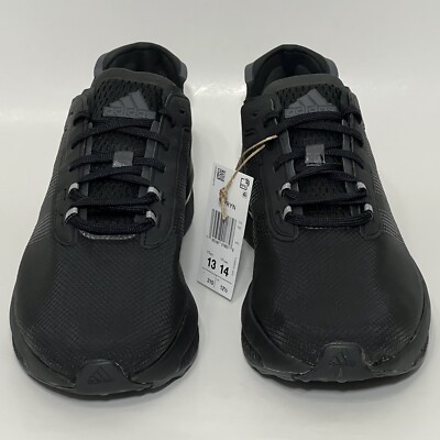 Adidas Avryn Core Men Size 13 Black Carbon Mesh Athletic  display picture 2