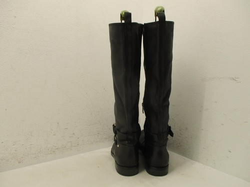 Enzo Angiolini Daniana Black Leather Riding Boots Womens Size 10 M - Picture 8 of 12