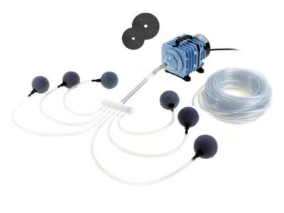 OSAGA LK 35 SET PLUS Steine Ersatz Membranen Luftschlauch Koi Teich Belüfter Oxy