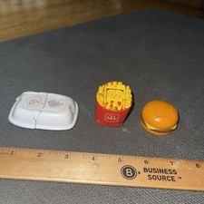 Vintage 1988 McDonalds Transforming Food Hot Cakes Fries Cheeseburger