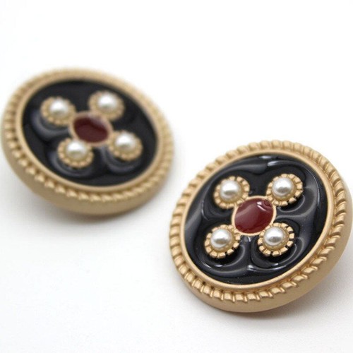 Retro Metal Blazer Button DIY Clothes Embellishment Craft Fabric Accessory 10Pcs - Picture 26 of 30